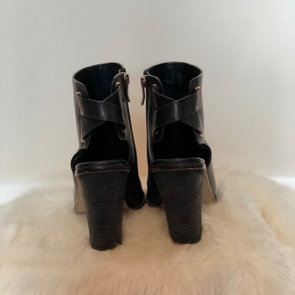 BGBGeneration Women's Open-Toe Booties SZ 7 1/2 - Picture 4 of 4